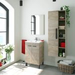 Conjunto Alaska Roble de 50 cm. de Fanmuebles.