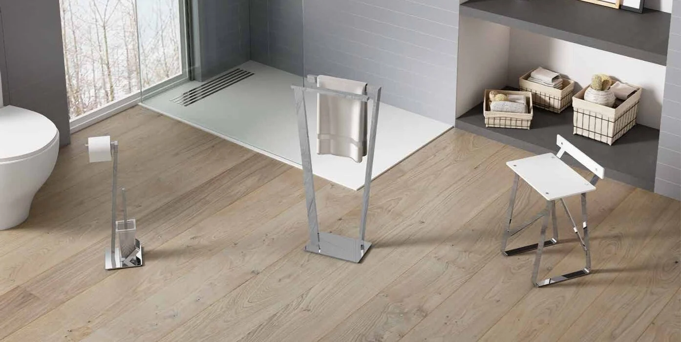 Accesorios para cuarto de baño de pie.