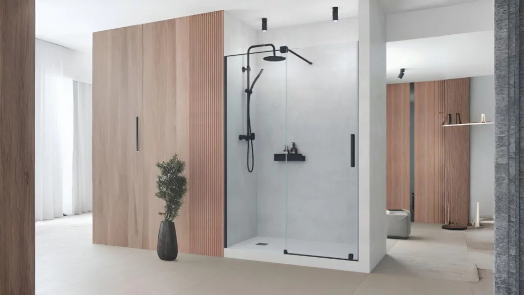 Mamparas de ducha decoración.