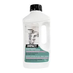 Desatascador de cañerías en gel IMPACT 1L de Leroy Merlin.