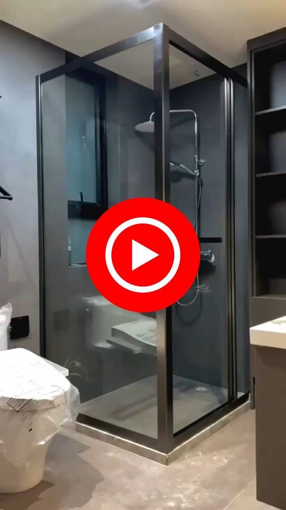 Mamparas baños pequeños.