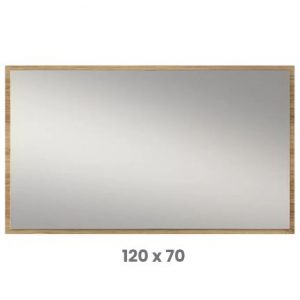 Espejo Sobre Tablero Teka 120 x 70 cm.