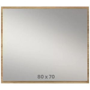 Espejo Sobre Tablero Teka 80 x 70 cm.