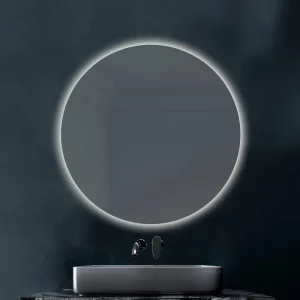 Espejo retroiluminado ambiente modelo Aroa de 70 cm. circular.