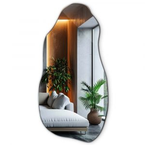 Espejo de pared decorativo baño 50 cm x 100 cm.