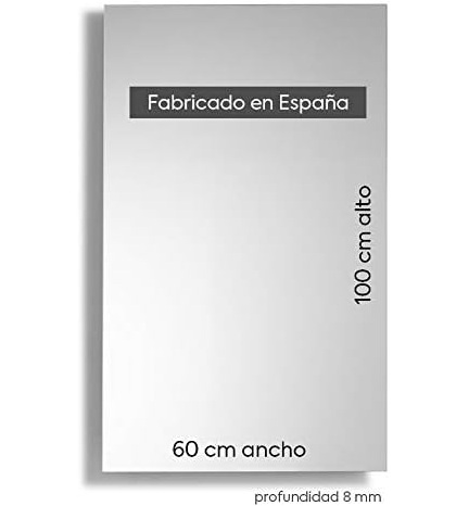 Espejo Luna Lisa Vertical Mod. Basiq de 60x100 cm