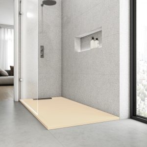 Plato de Ducha 70x90 Modelo Palermo II - Color Crema.