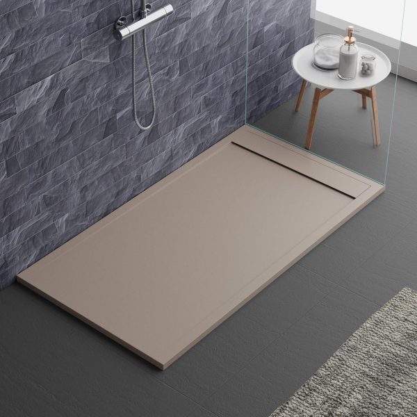 Plato de Ducha 90x120 Modelo Sevilla Moka.