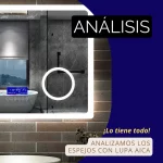 Analizamos los espejos retroiluminados Aica.