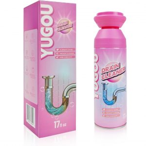 Espuma Rosa para limpiar Rebosaderos de lavabos y fregaderos.