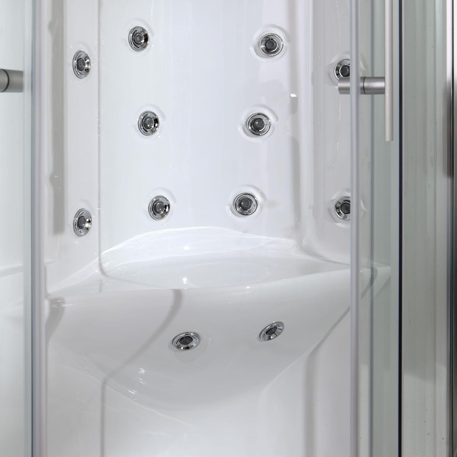 Cabina de Ducha con Asiento Mod. Iride 70x110x220cm - Imagen 3