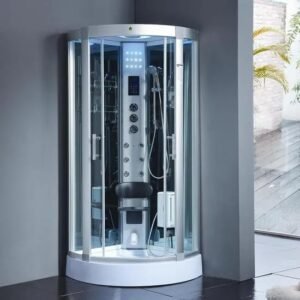 Cabina Bagno Italia. Semicircular.