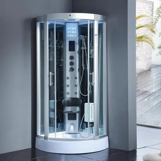 Cabina Bagno Italia. Semicircular.