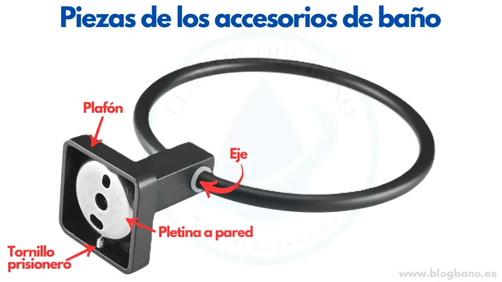 Despiece accesorios de baño