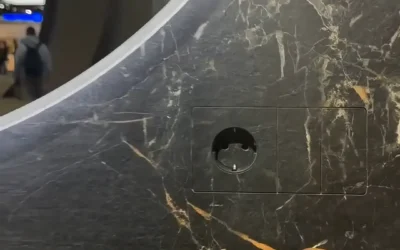 Los nuevos enchufes pueden recubrirse con azulejo.