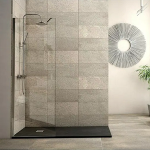 Mampara Panel fijo de vidrio de 70 cm. de Camargue.