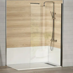 Panel de Vidrio fijo de 70 cm en color negro de Camargue.