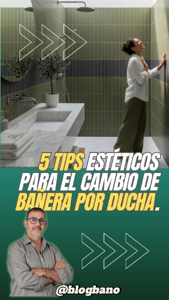 5 Consejos para el cambio de bañera por una ducha.