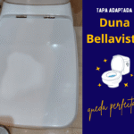 Tapa wc adaptada al inodoro Duna de Bellavista.