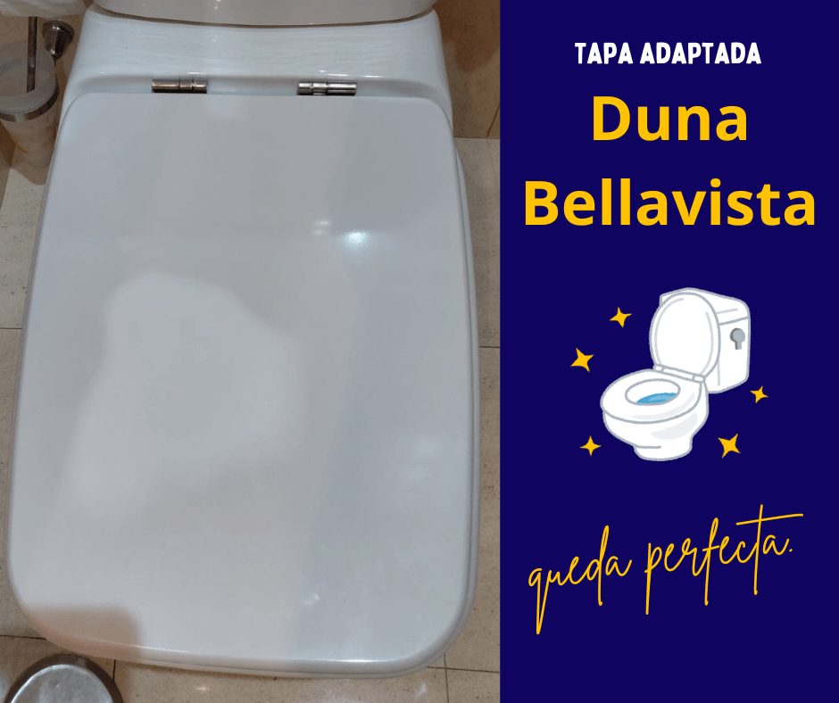 Duna de Bellavista Tapa wc adaptada al inodoro Duna de Bellavista.